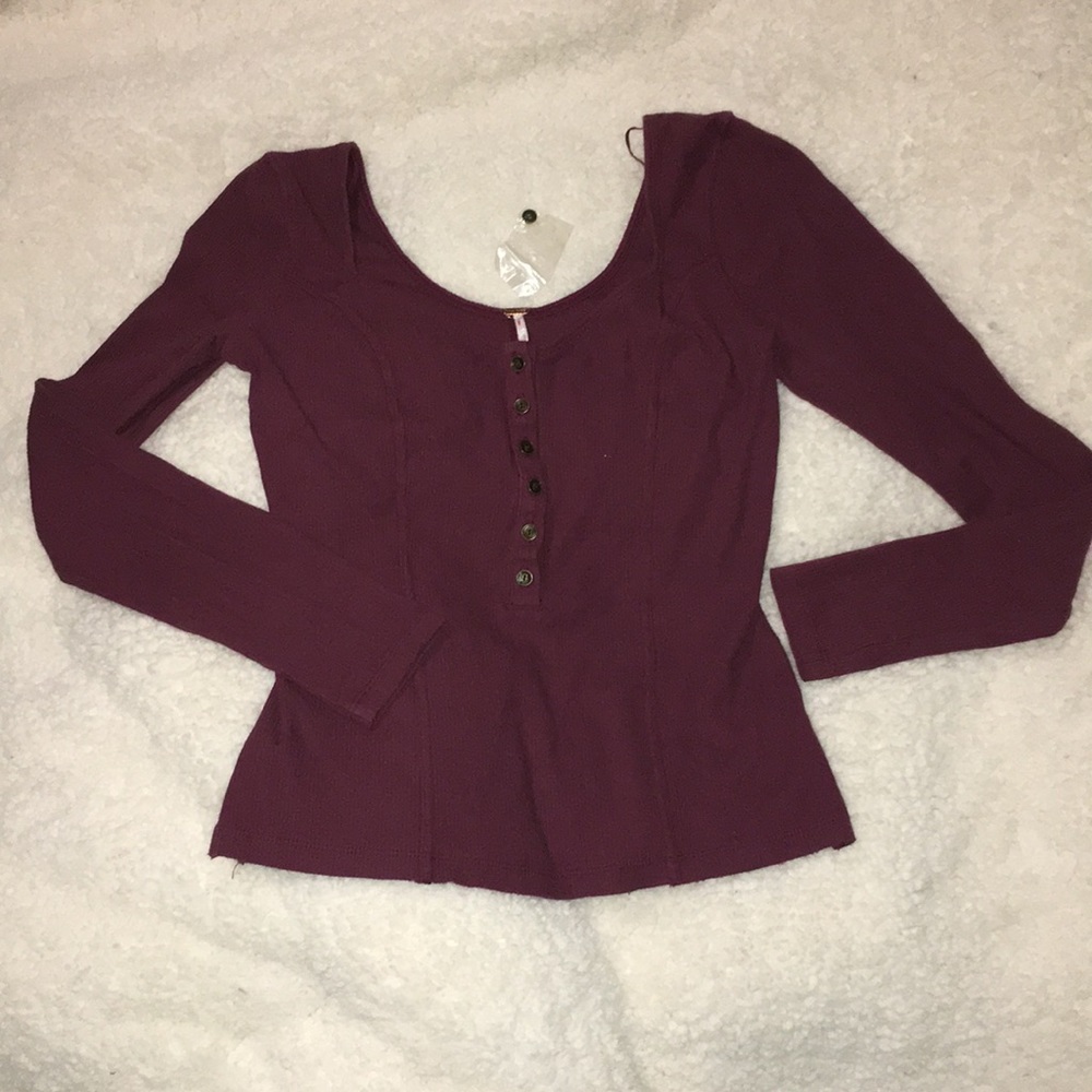 Free People long sleeve top